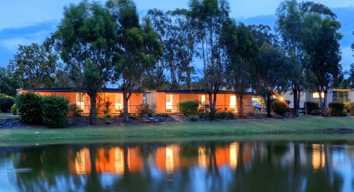 Lakeside Motel Room